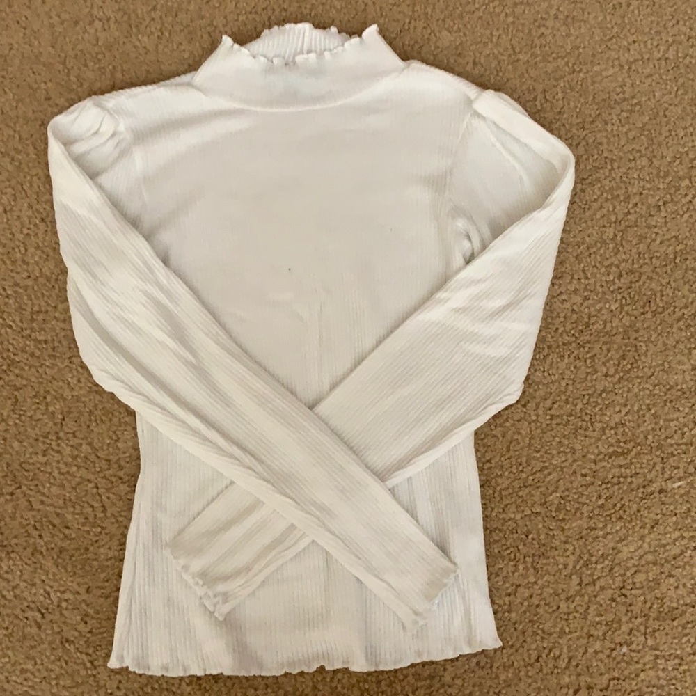 Cream turtle neck